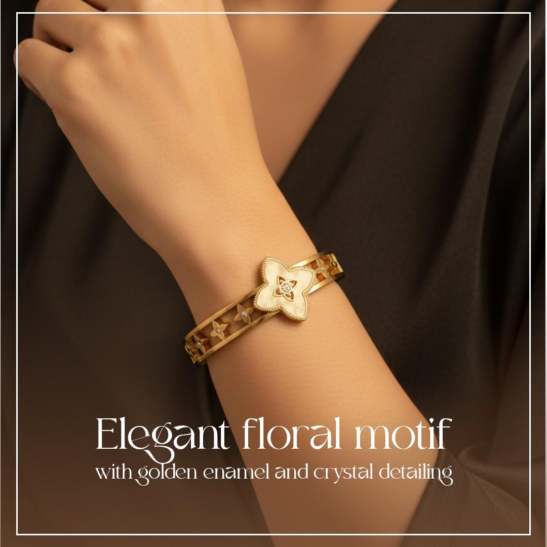 The Lumina Quatrefoil Cuff