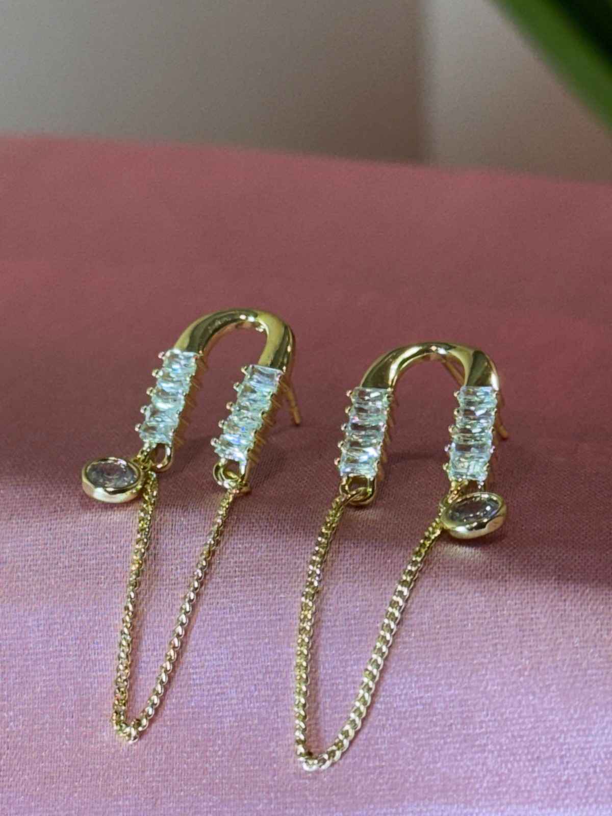 The Tarash 'Aura' Cascade Earrings